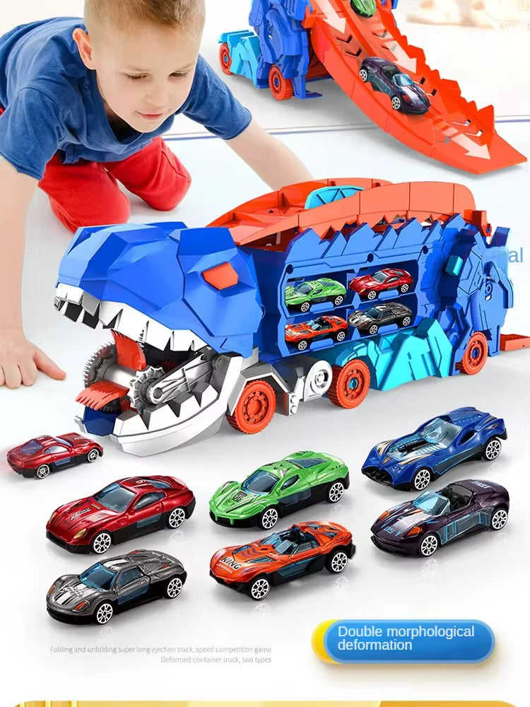 Jouet Camion Dinosaure, Cadeau Pour Garçons De 2, 3, 4, 5, 6 Ans, Jouet De Voiture De Piste Jouet Camion Dinosaure, Cadeau Pour Garçons De 2, 3, 4, 5, 6 Ans, Jouet De Voiture De Piste
