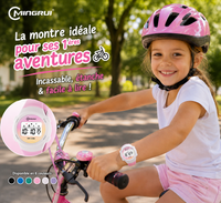 Montre Digitale Sport Enfant Étanche 30M – LED, Alarme, Chronomètre, Calendrier, Bracelet Silicone Souple, Style Sportif Unisexe Garçon & Fille