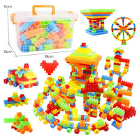 Blocs de Construction 150 Pièces pour Enfants – Briques Éducatives avec Boîte de Rangement, Jeu de Construction Créatif, Compatible Petites Mains - ( 2 à 5 ans )